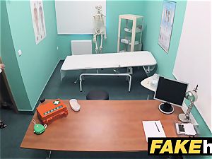 fake health center smallish light-haired Czech patient health test